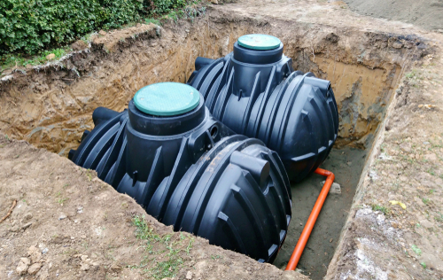 installation of a septic system